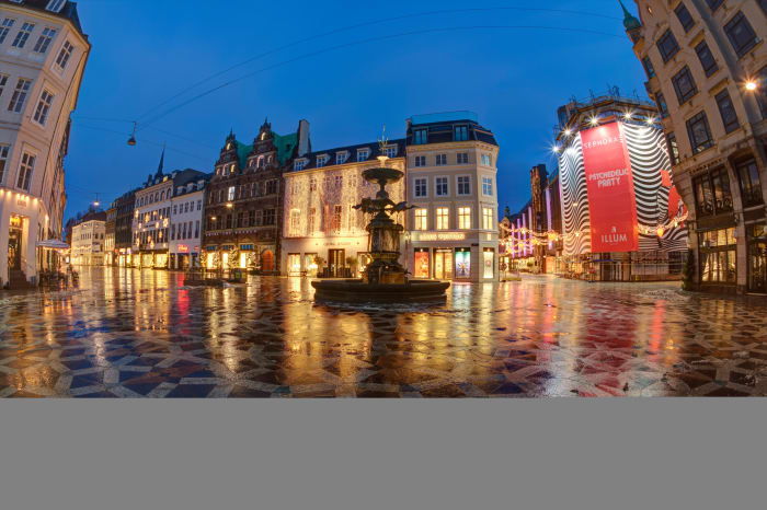 Amager torv in central Copenhagen.
